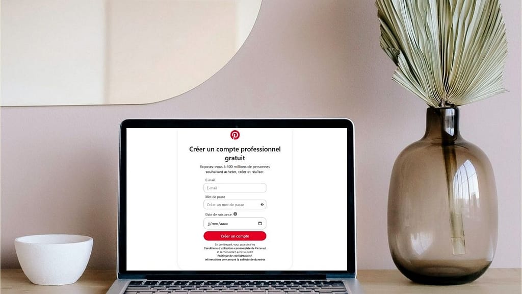 creer compte pro pinterest